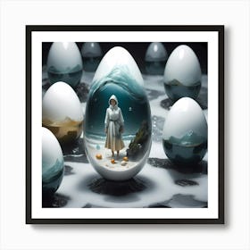 'Eggs' Art Print