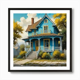 Victorian House 3 Art Print