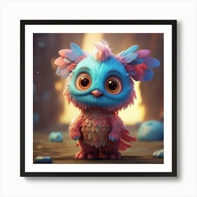 Owl Bird Art Print