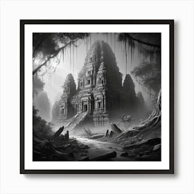 Angkor Temple Art Print