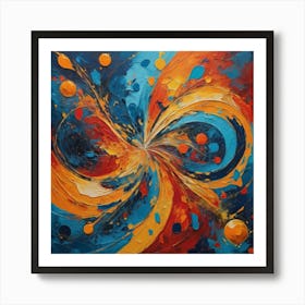 Abstract Painting 594 Art Print