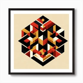 Geometric Pattern Art Print