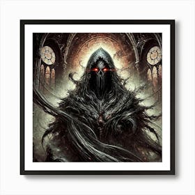 Converted Eternal Shade Portrait Art Print