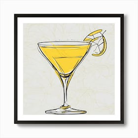 Cocktail In A Glass 10 Art Print