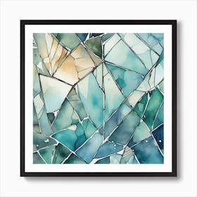 'Stained Glass' Art Print