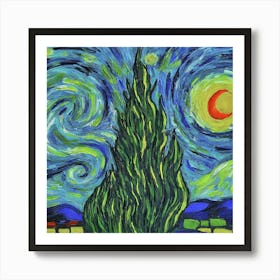 Starry Nights Art Print