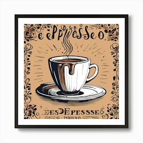 Best Espresso Art Print