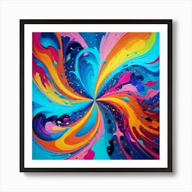 Abstract Painting 2 Art Print