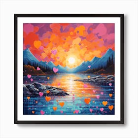 Land Of Love Art Print