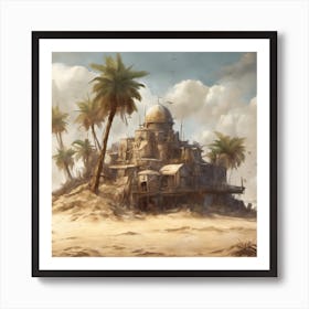 Desert Island Art Print