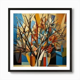 Abstract Tree Art Print