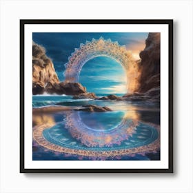 Circle Of Light Art Print