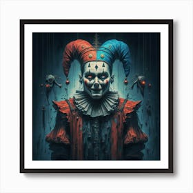 Clown 3 Art Print