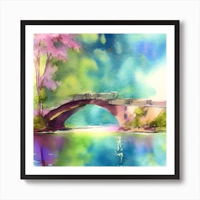 Beautiful Bridge Art Print