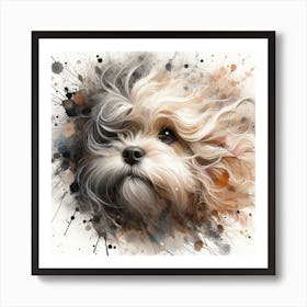 Dog Portrait Art Print