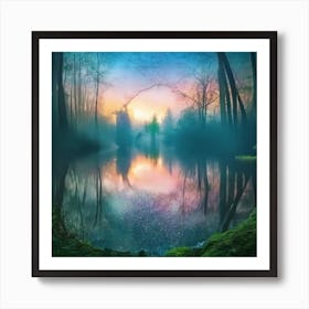 Forest 50 Art Print