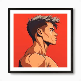 Portrait Of A Man 9 Art Print