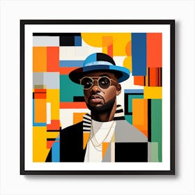 Man In A Hat Art Print