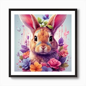 Easter Bunny Art Print