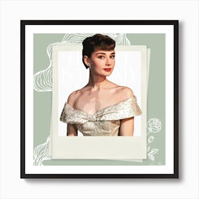 Audrey Hepburn IV Art Print