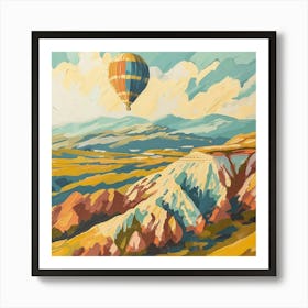 Hot Air Balloon 2 Art Print