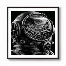 Hill diver IV Art Print