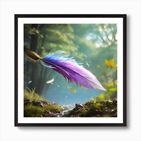 Feather Hd Wallpaper 1 Art Print