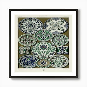 Turkish Plates Art Print