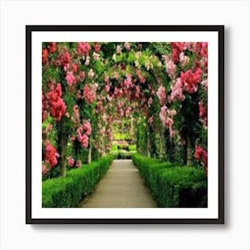 Rose Garden Art Print