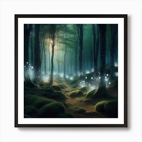 Fairy Forest 5 Art Print