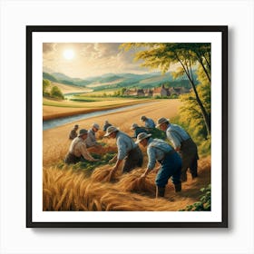 Day In The Country Art Print