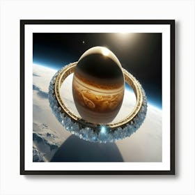 Jupiter Ring Art Print