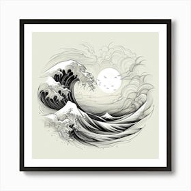 Great Wave Off Kanagawa Art Print