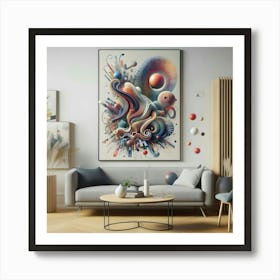 Transform Spaces With Abstract Expressionism Art Print