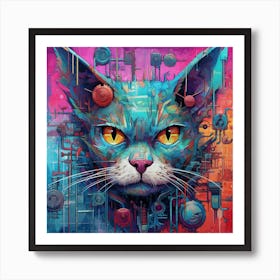 Kitty Cat 2 Art Print