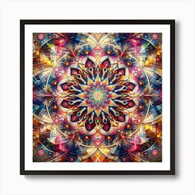 Mandala 109 Art Print