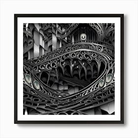 fantastical chaos organ loft Art Print