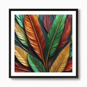 Autumn Leaves 7 Art Print