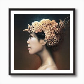 Miki Matsubura - Queen of Roses Art Print