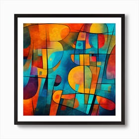 Abstract - Abstract - Abstract - Abstract Painting Art Print