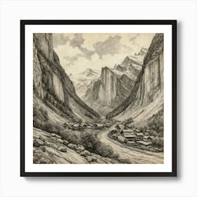 Valley Of The Trolls Art Print