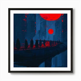 City Under The Sun Art Print