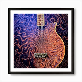 Acoustic Guitar Art Print