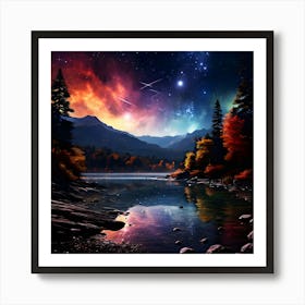 Night Sky Art Print