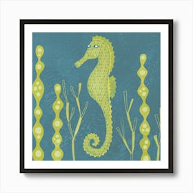 Seahorse Art Print