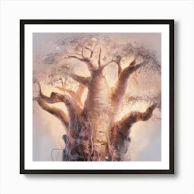 Baobab Tree 2 Art Print