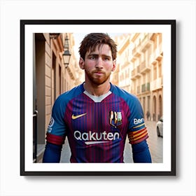 Lionel Messi 1 Art Print