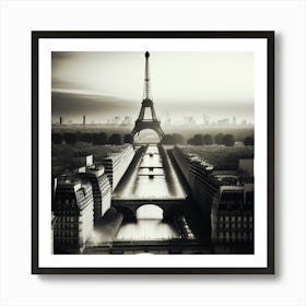 Paris Eiffel Tower 5 Art Print