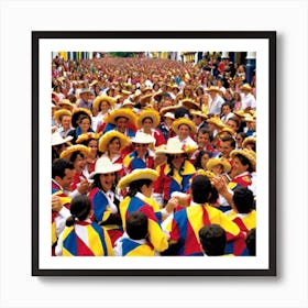 Colombian Festivities (68) Art Print