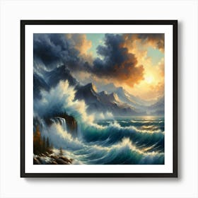 Tempestuous Beauty 2 1 Art Print